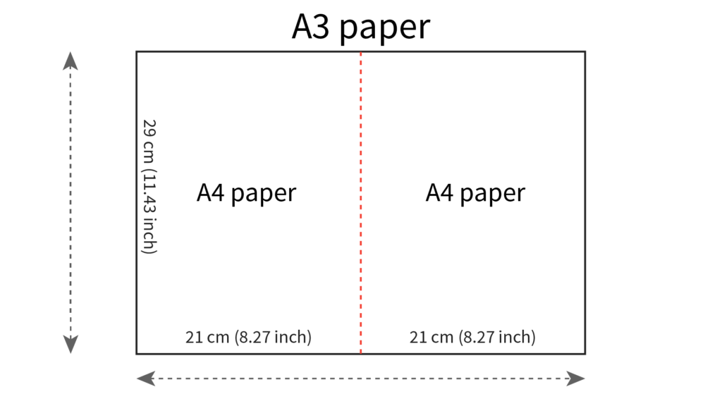 A3 paper | 42 cm X 29 cm