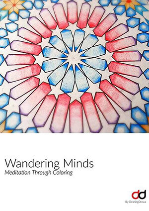 Wandering Minds - Adult Colouring Book